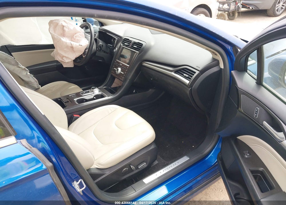 2017 FORD FUSION HYBRID TITANIUM VIN: 3FA6P0RU5HR388615