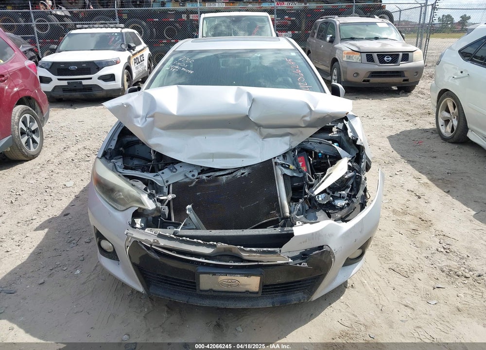 2014 TOYOTA COROLLA VIN: 2T1BURHE0EC141732