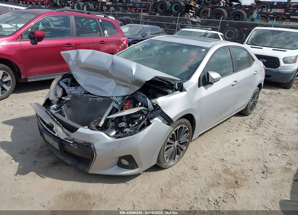 2014 TOYOTA COROLLA VIN: 2T1BURHE0EC141732
