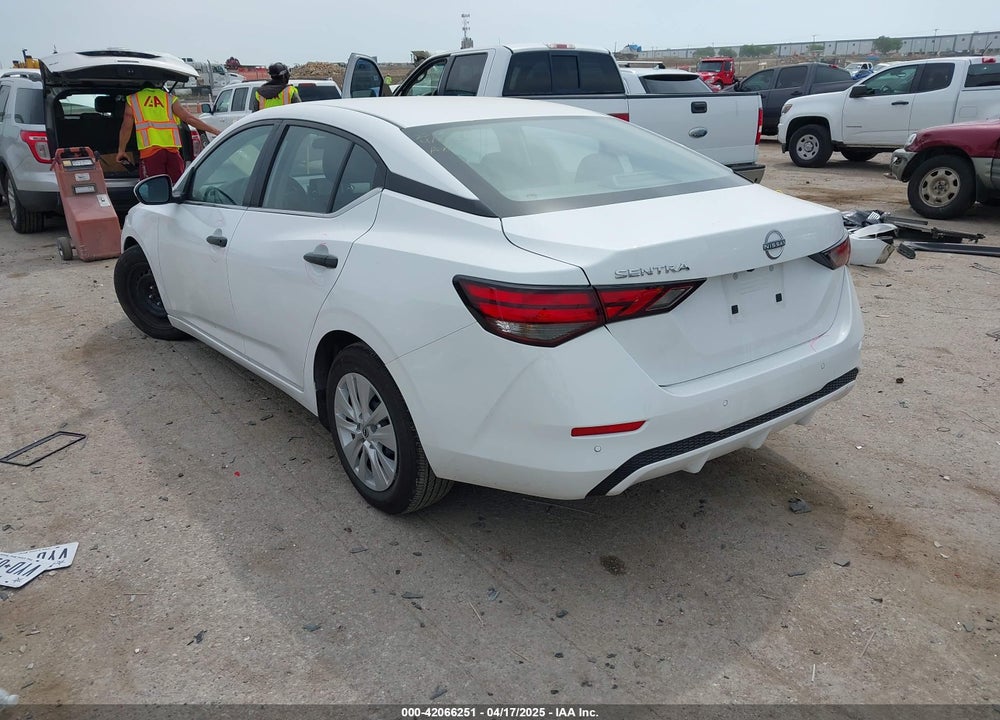 2025 NISSAN SENTRA VIN: 3N1AB8BVXSY234471