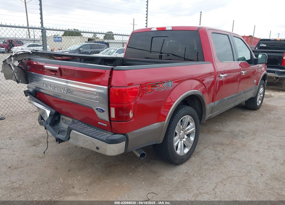 2020 FORD F-150 KING RANCH VIN: 1FTEW1E45LFA94626