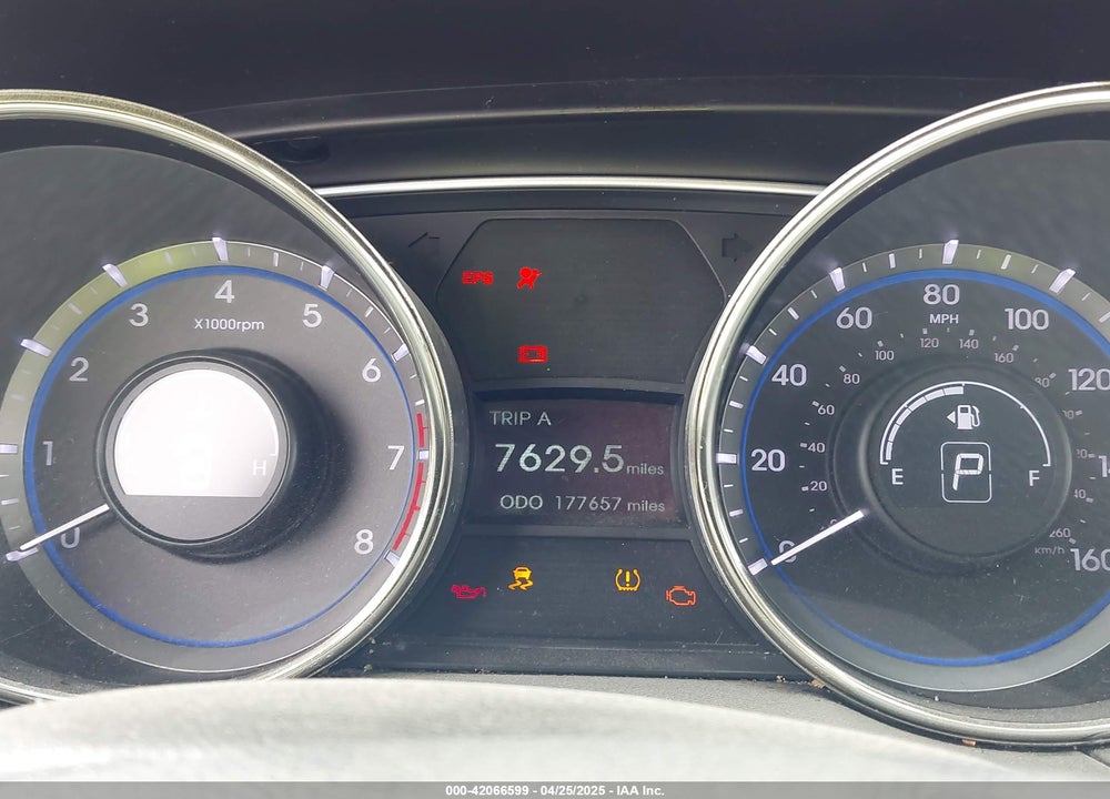 2012 HYUNDAI SONATA VIN: 5NPEB4AC6CH380114