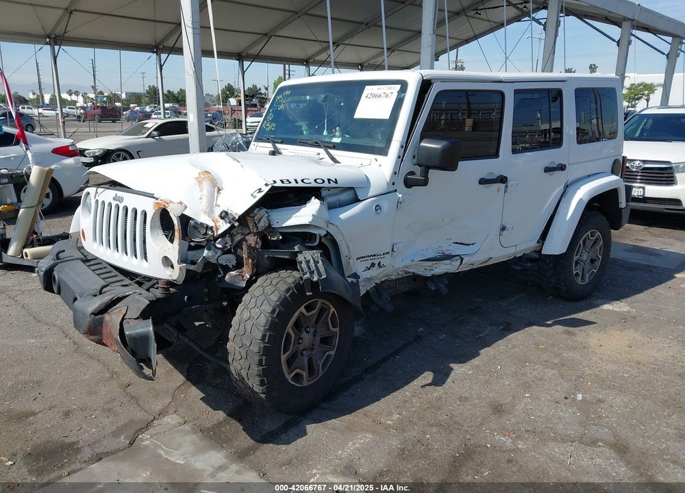 2016 JEEP WRANGLER UNLIMITED VIN: 1C4BJWFG4GL110278
