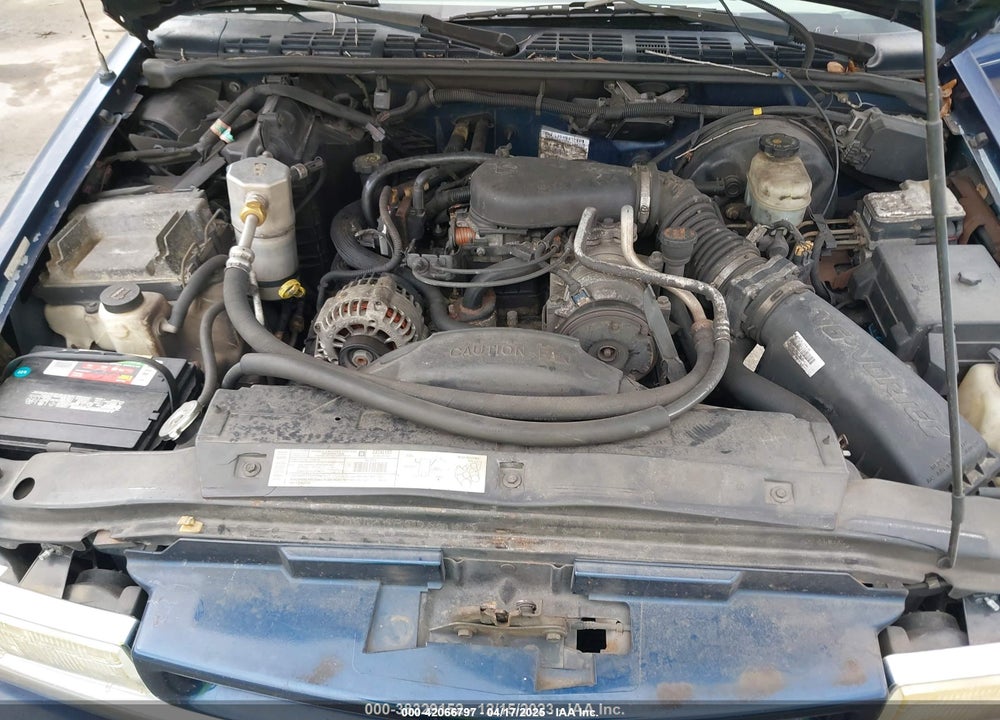 2002 CHEVROLET BLAZER LS VIN: 1GNCS13W92K202301