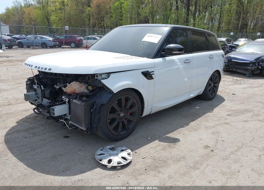 2019 LAND ROVER RANGE ROVER SPORT VIN: SALWV2SV1KA418184