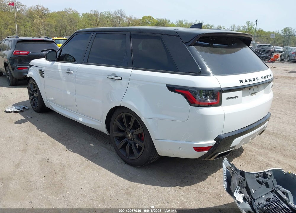 2019 LAND ROVER RANGE ROVER SPORT VIN: SALWV2SV1KA418184