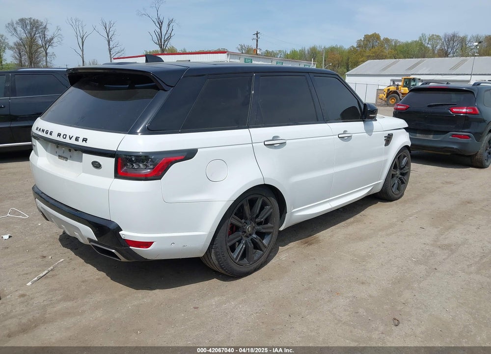 2019 LAND ROVER RANGE ROVER SPORT VIN: SALWV2SV1KA418184