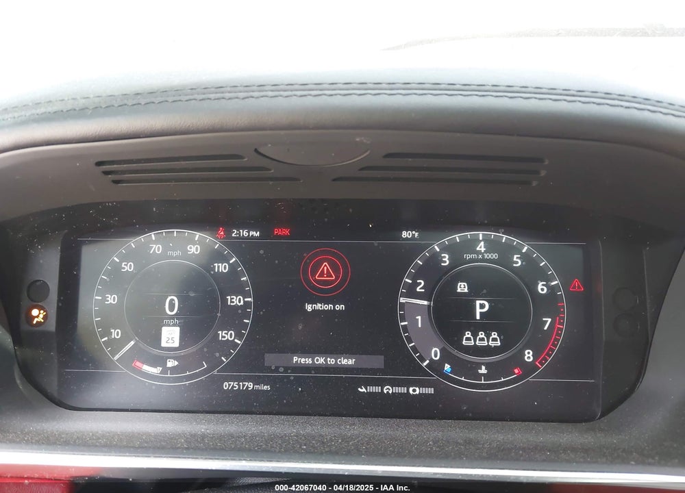 2019 LAND ROVER RANGE ROVER SPORT VIN: SALWV2SV1KA418184