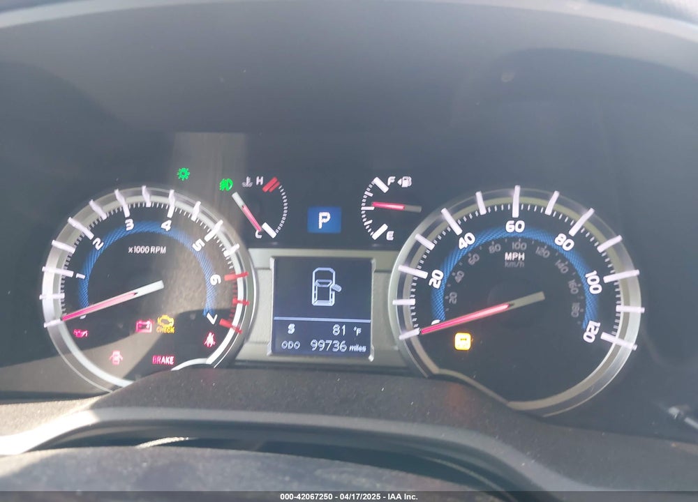 2018 TOYOTA 4RUNNER VIN: JTEZU5JR5J5183952