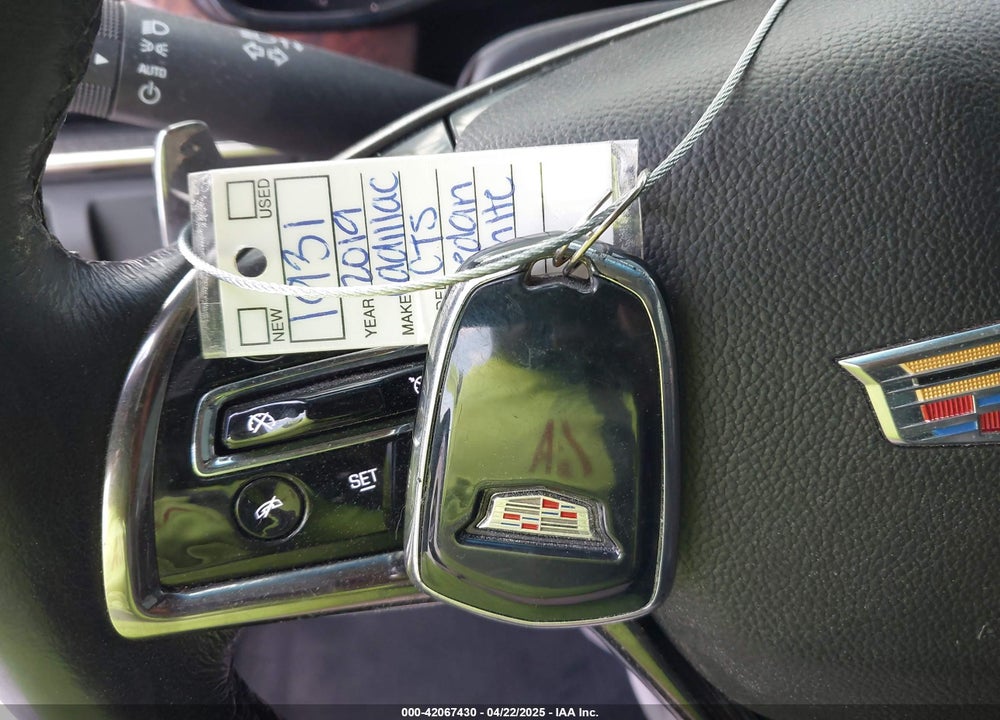 2019 CADILLAC CTS VIN: 1G6AR5SS7K0100804
