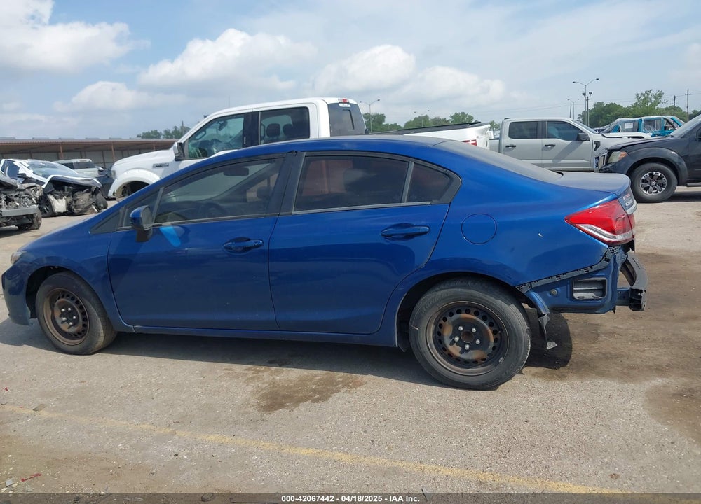 2015 HONDA CIVIC LX VIN: 19XFB2F56FE217071