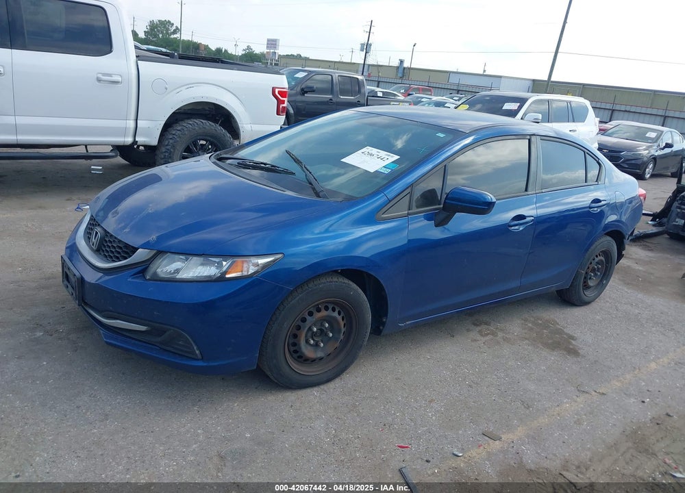 2015 HONDA CIVIC LX VIN: 19XFB2F56FE217071