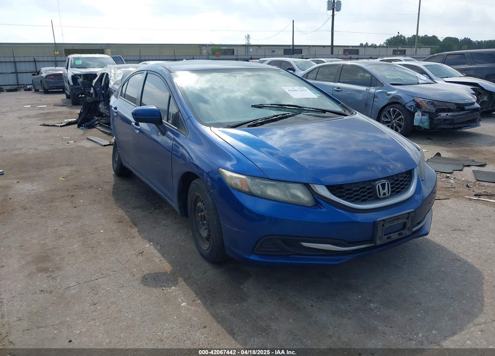 2015 HONDA CIVIC LX VIN: 19XFB2F56FE217071