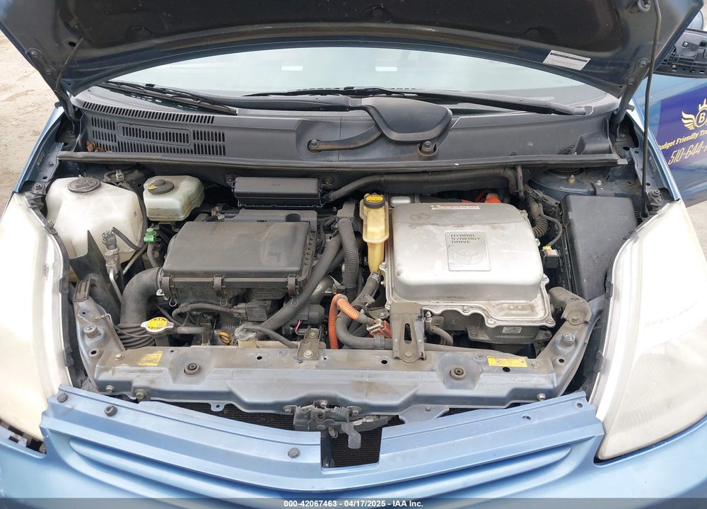 2005 TOYOTA PRIUS VIN: JTDKB20U653113510