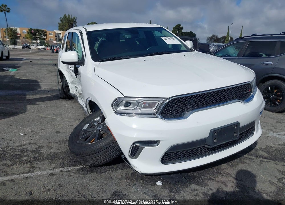 2021 DODGE DURANGO SXT AWD VIN: 1C4RDJAG9MC547348