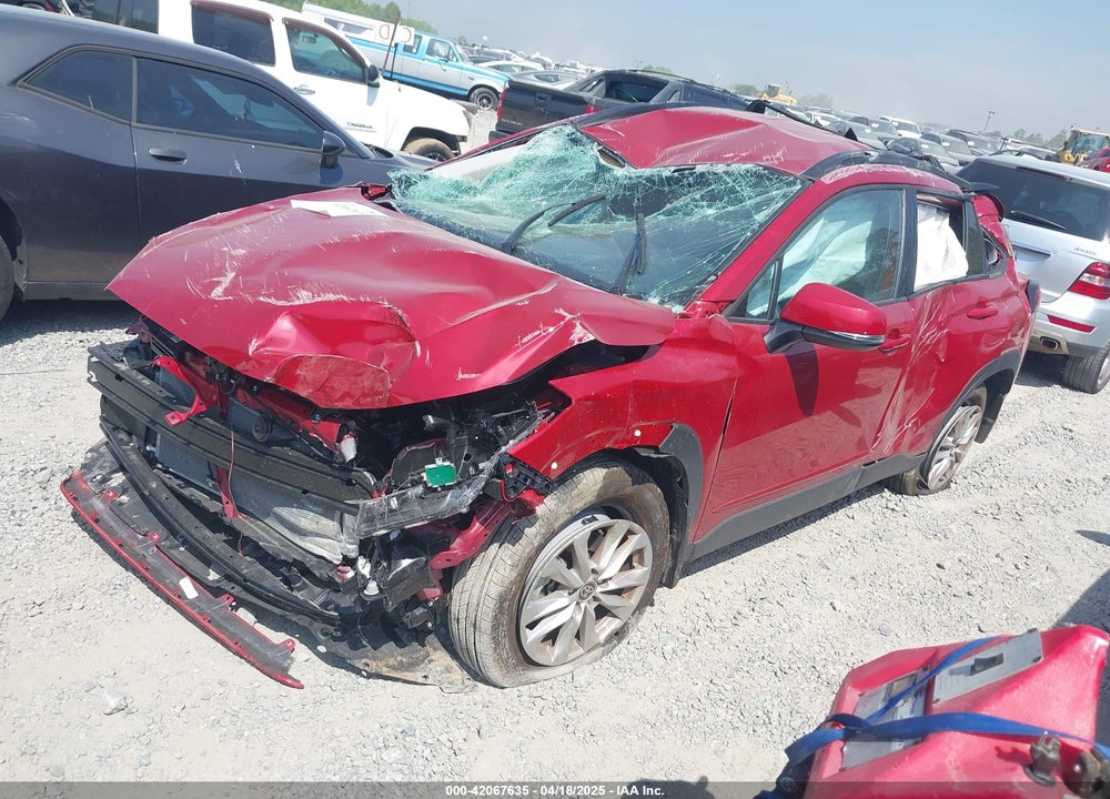 2024 TOYOTA COROLLA CROSS VIN: 7MUCAAAGXRV087580