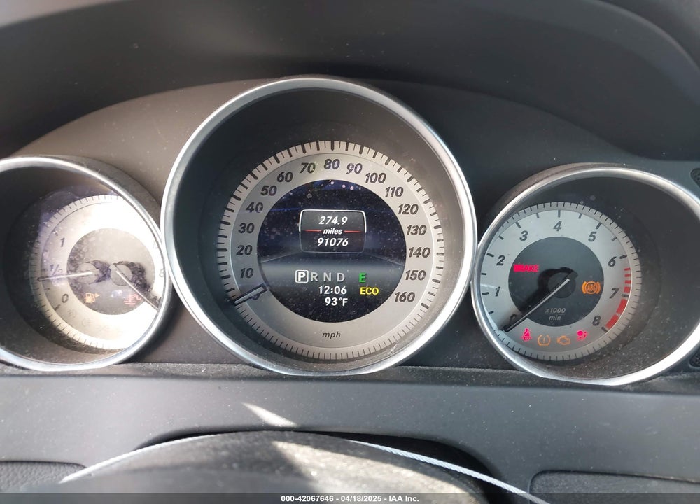 2014 MERCEDES-BENZ C 300 VIN: WDDGF8AB3EA924175
