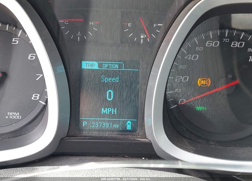 2013 CHEVROLET EQUINOX VIN: 2GNALDEK9D6254288