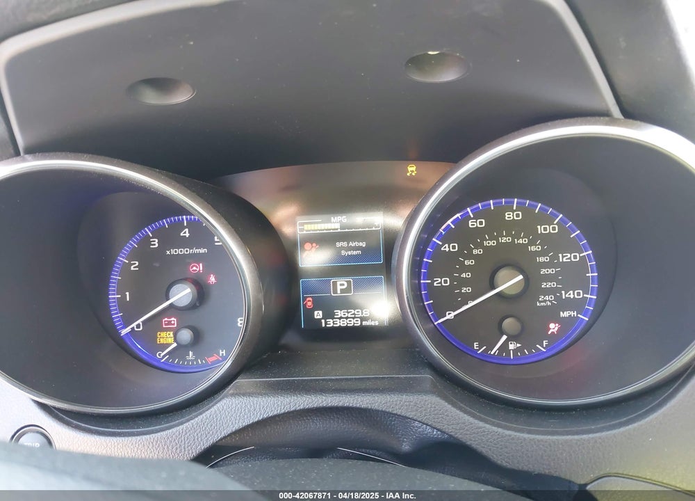 2015 SUBARU OUTBACK VIN: 4S4BSACC0F3360709