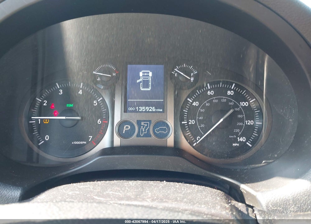 2015 LEXUS GX 460 VIN: JTJBM7FX8F5115416