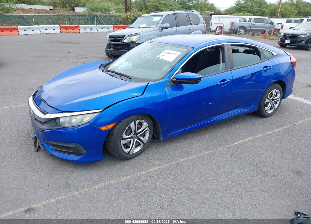 2017 HONDA CIVIC LX VIN: 2HGFC2F52HH566802