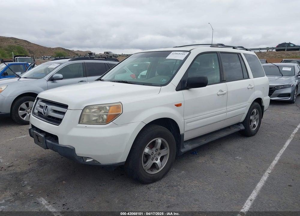2006 HONDA PILOT EX-L VIN: 2HKYF18766H503746