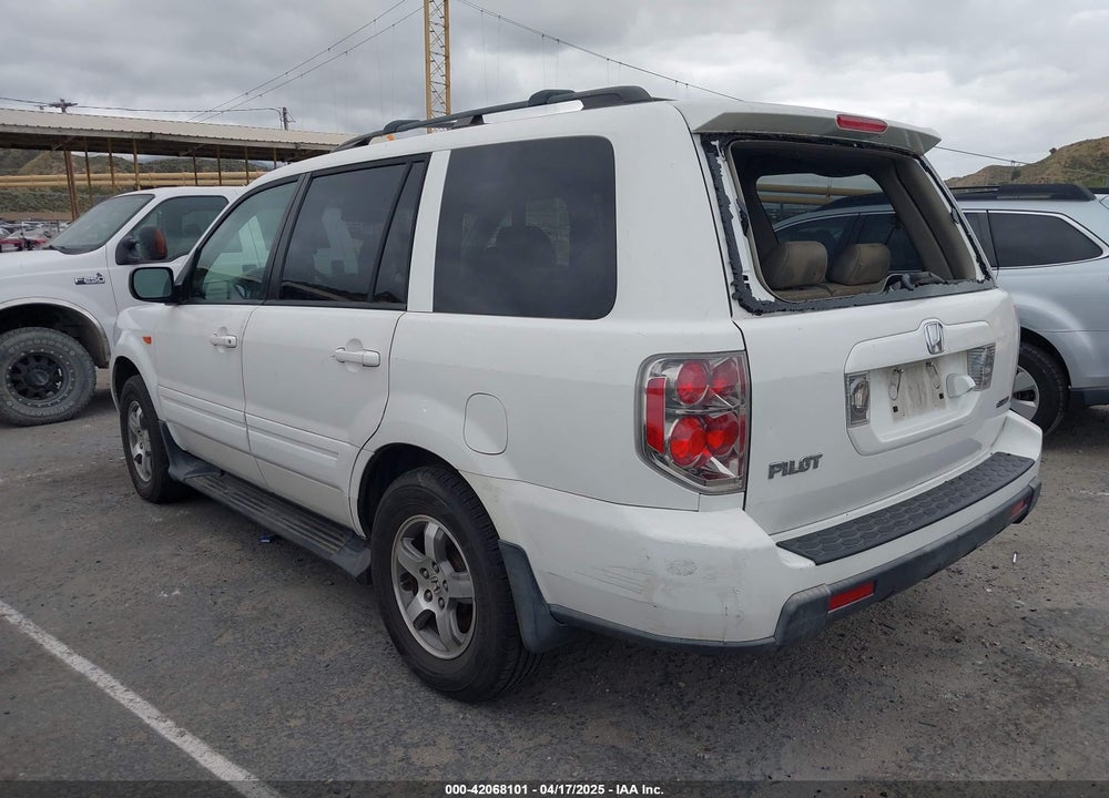 2006 HONDA PILOT EX-L VIN: 2HKYF18766H503746