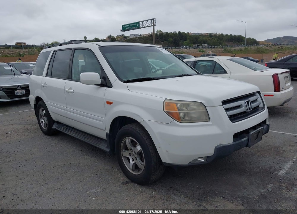 2006 HONDA PILOT EX-L VIN: 2HKYF18766H503746