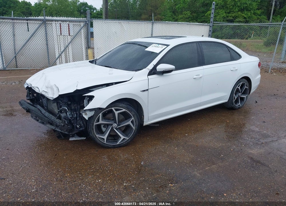 2021 VOLKSWAGEN PASSAT 2.0T R-LINE VIN: 1VWMA7A36MC014597