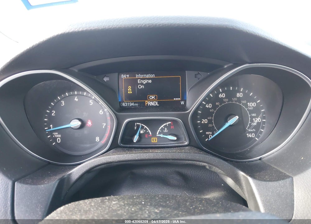2018 FORD FOCUS SE VIN: 1FADP3F23JL328462