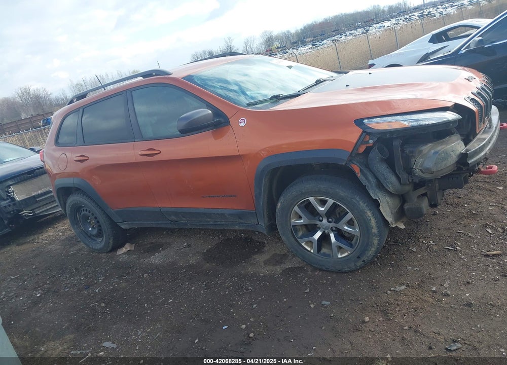 2016 JEEP CHEROKEE TRAILHAWK VIN: 1C4PJMBSXGW112992