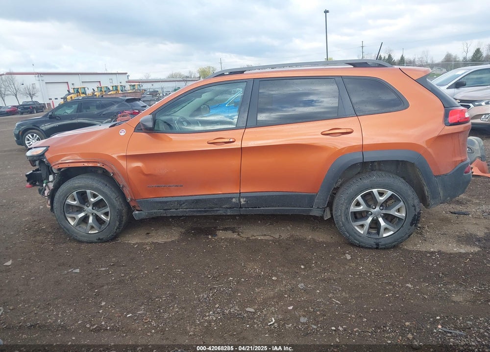 2016 JEEP CHEROKEE TRAILHAWK VIN: 1C4PJMBSXGW112992