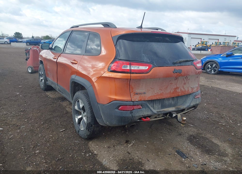 2016 JEEP CHEROKEE TRAILHAWK VIN: 1C4PJMBSXGW112992