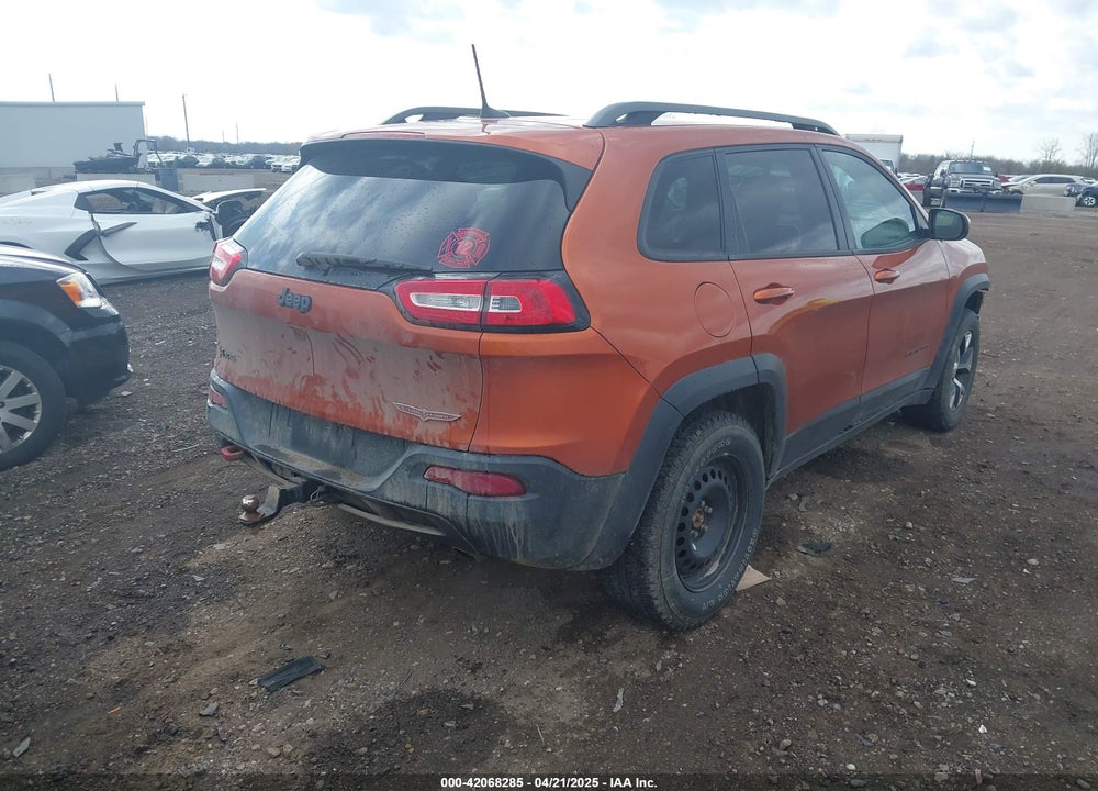 2016 JEEP CHEROKEE TRAILHAWK VIN: 1C4PJMBSXGW112992