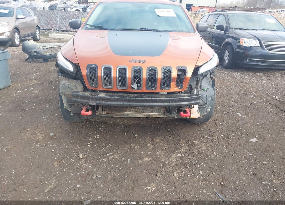 2016 JEEP CHEROKEE TRAILHAWK VIN: 1C4PJMBSXGW112992