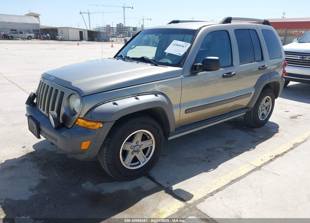 2006 JEEP LIBERTY RENEGADE VIN: 1J4GK38K36W195446