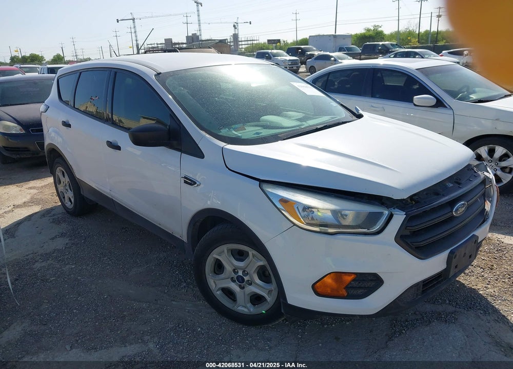 2017 FORD ESCAPE S VIN: 1FMCU0F7XHUC10112