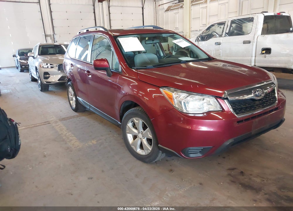 2016 SUBARU FORESTER 2.5I PREMIUM VIN: JF2SJADC7GH411733
