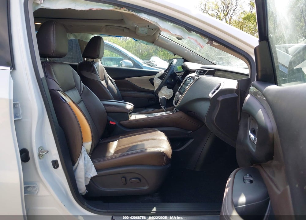 2016 NISSAN MURANO PLATINUM VIN: 5N1AZ2MH0GN163147