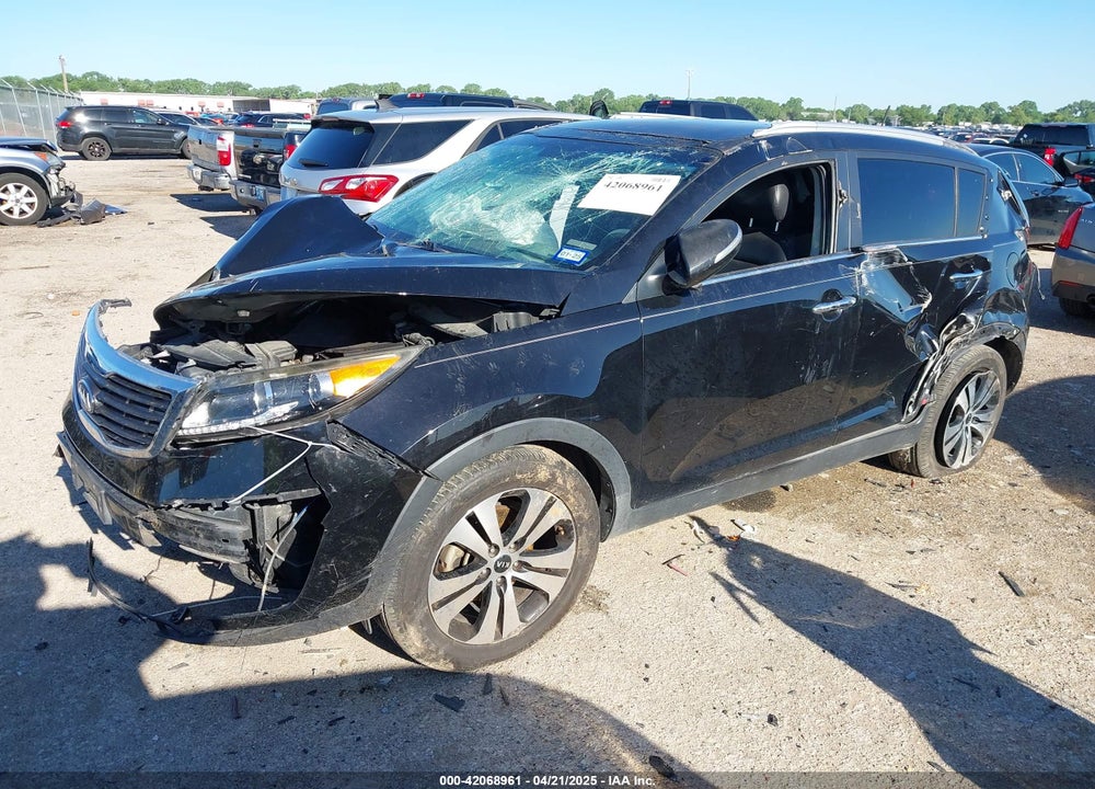 2012 KIA SPORTAGE EX VIN: KNDPC3A24C7242972