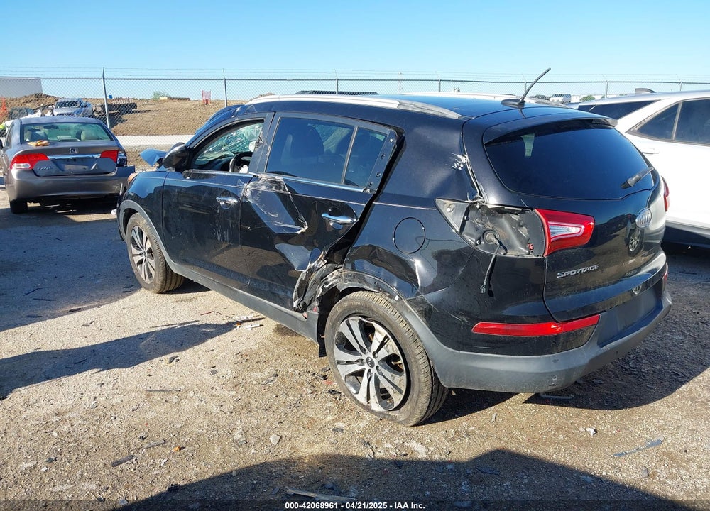 2012 KIA SPORTAGE EX VIN: KNDPC3A24C7242972
