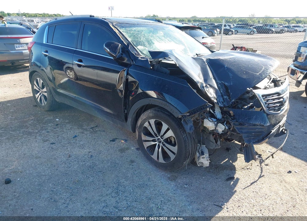 2012 KIA SPORTAGE EX VIN: KNDPC3A24C7242972
