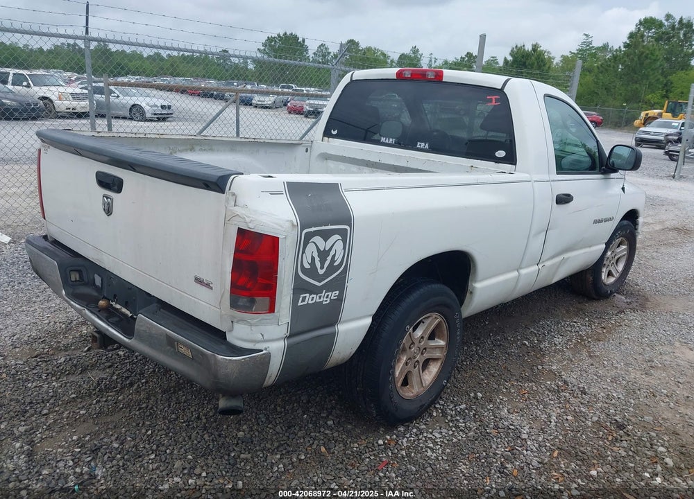 2006 DODGE RAM 1500 VIN: 1D7HA16N26J158292