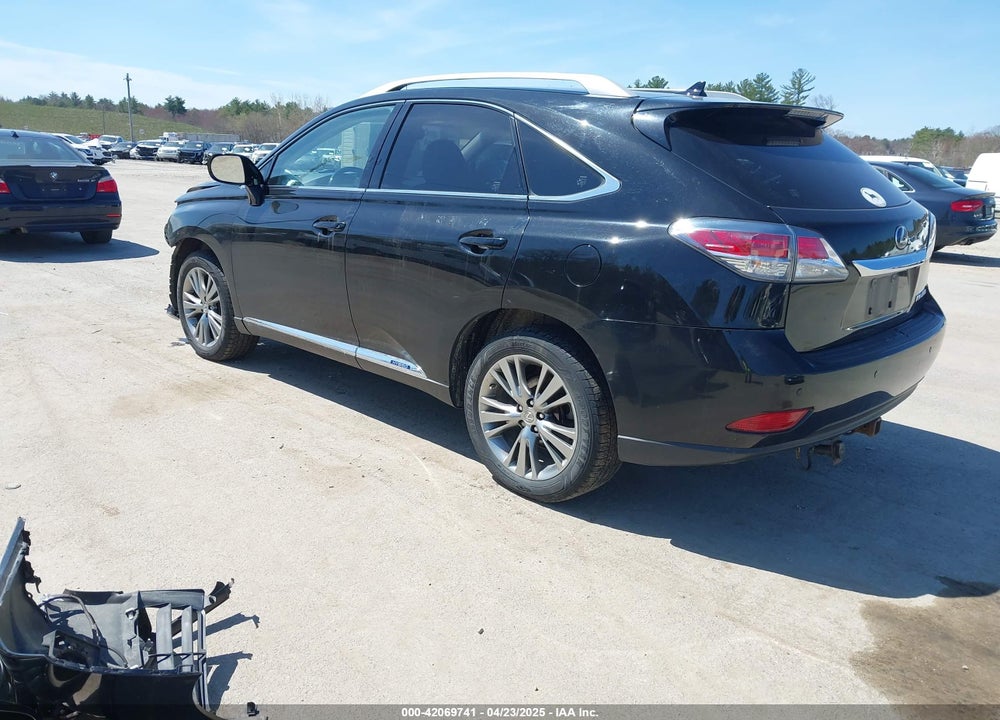 2013 LEXUS RX 450H VIN: JTJBC1BA0D2439847
