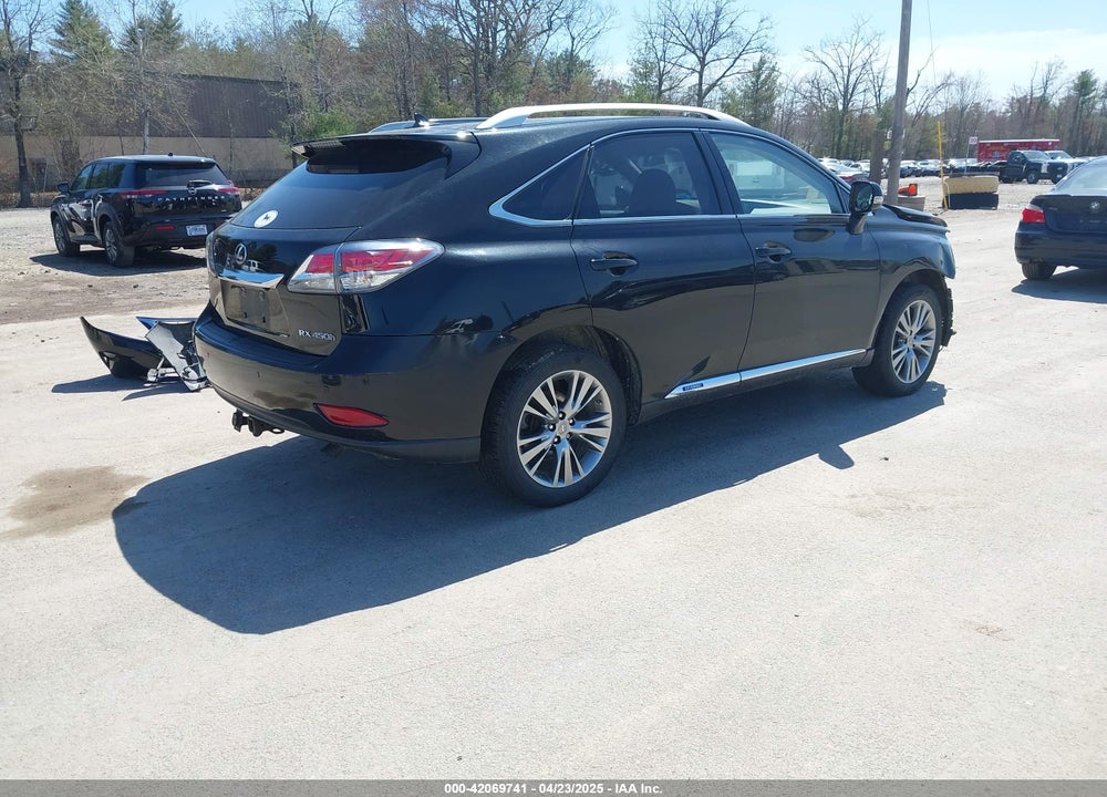 2013 LEXUS RX 450H VIN: JTJBC1BA0D2439847