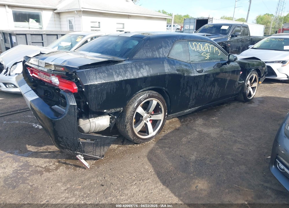 2011 DODGE CHALLENGER VIN: 2B3CJ7DJ8BH597193