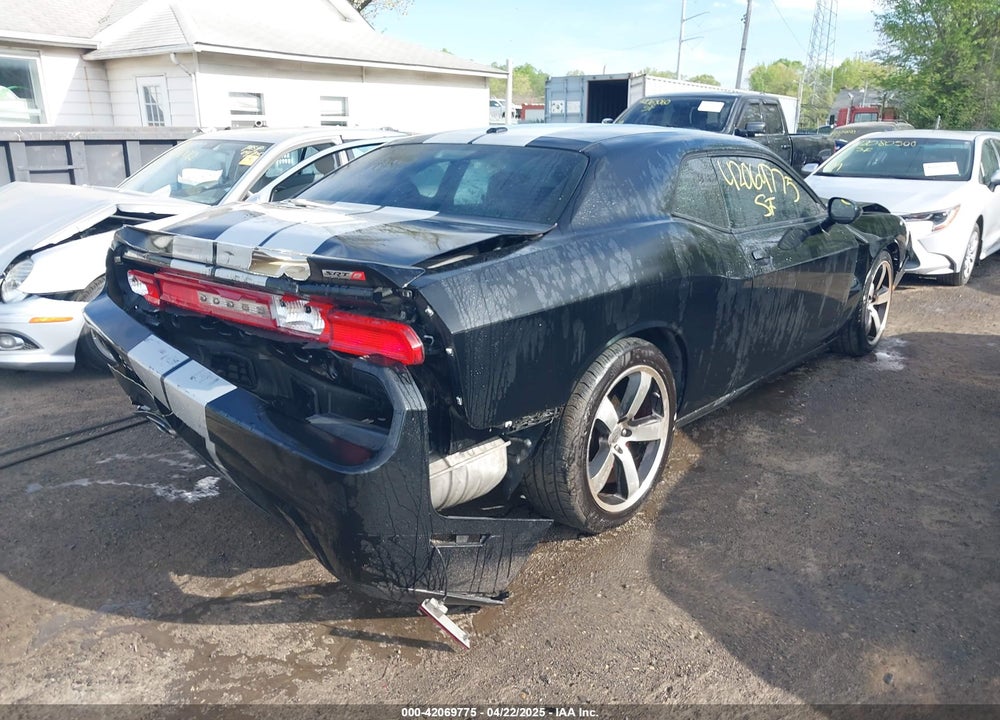 2011 DODGE CHALLENGER VIN: 2B3CJ7DJ8BH597193