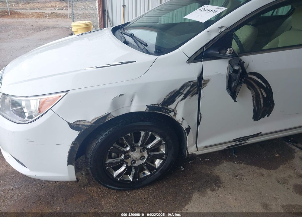 2012 BUICK LACROSSE CONVENIENCE GROUP VIN: 1G4GB5ER8CF233067