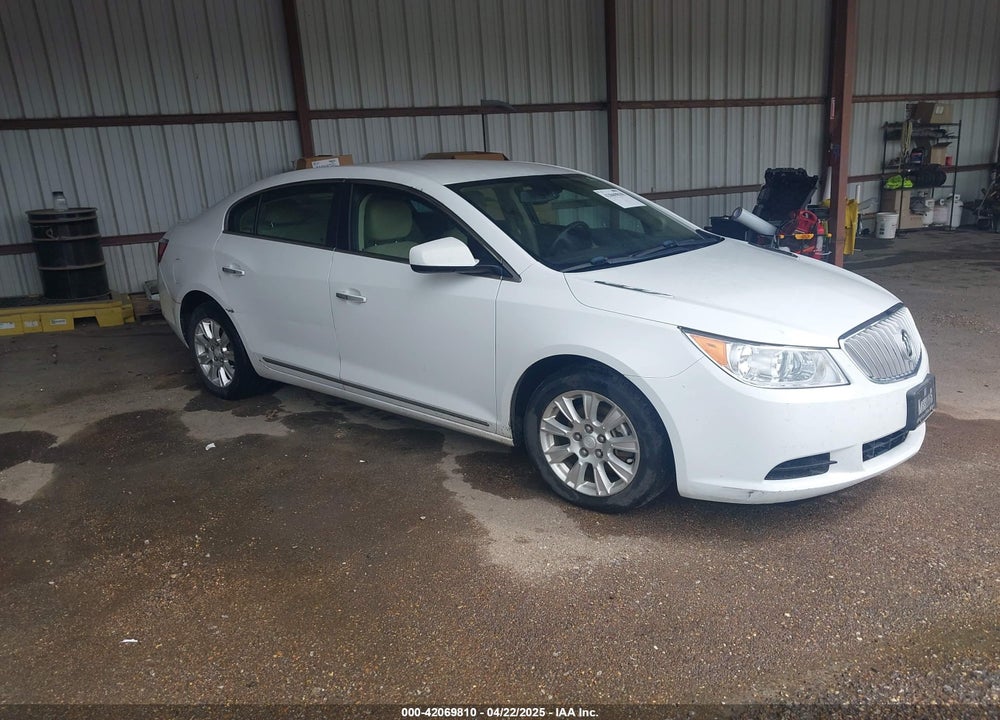 2012 BUICK LACROSSE CONVENIENCE GROUP VIN: 1G4GB5ER8CF233067