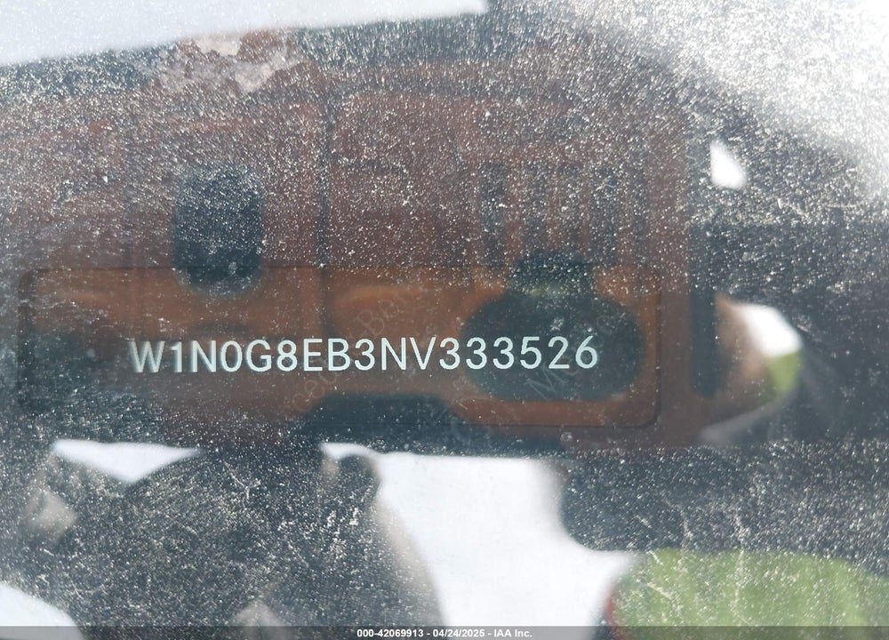 2022 MERCEDES-BENZ GLC 300 4MATIC SUV VIN: W1N0G8EB3NV333526